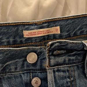 Levi’s Ribcage Straight Ankle 27